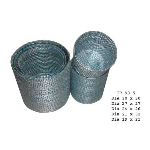 Bamboo & rattan basket