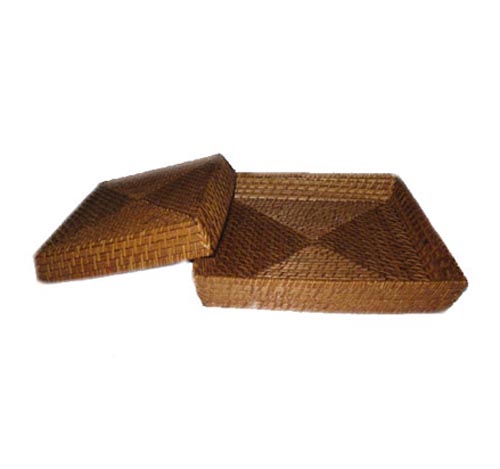 Rattan tray