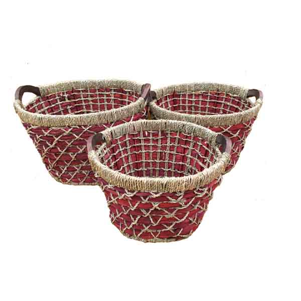 Sea grass basket